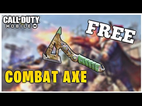 COD MOBILE! How To Get Free COMBAT AXE in COD MOBILE !