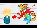 BIRTH of DESTRUCTO DRAGON | PART ONE | (NEW) Boy &amp; Dragon | Cartoons For Kids | Wildbrain Toons