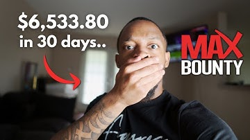 💰 How I Made $6,533.80 in with MaxBounty CPA Marketing Using FREE Traffic + NEW BMW Truck!? 🚀