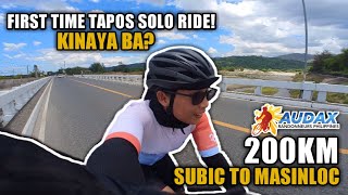 Audax 200km Subic to Masinloc solo ride | Clarissa Cycles | Vlog 041