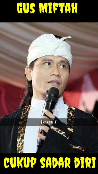 gus miftah. sadar diri #gusmiftah #storywa30detik #kajianislam #katakatabijak