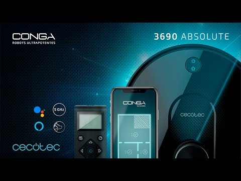 Robot aspirador Conga 3690 Absolute