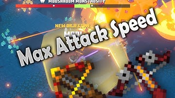 [Minecraft Dungeons]Max Attack Speed Looks Like #4(Firebolt Thrower & Pride of the Piglins)