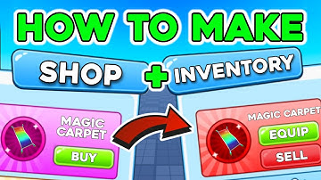 How to make Shop + Inventory system with tools | Roblox Studio (2026!)