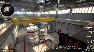 CSGO 1v5 Ace on the new Nuke