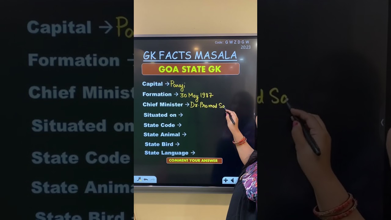 Goa state Gk 👍 know your state 👍 