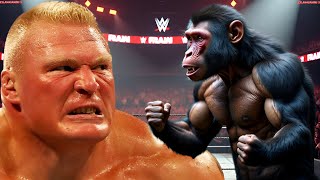 Brock Lesnar Vs Gorille Sep 06, 2025 Wwe 2K23
