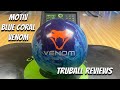 LOWER REV RATE REVIEW | Motiv Blue Coral Venom Bowling Ball Review - TruBall Reviews