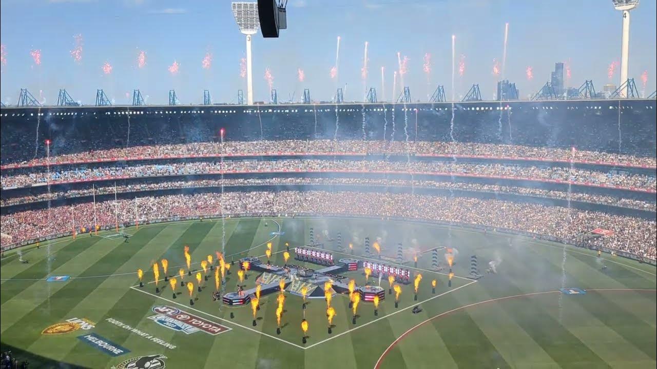 KISS AFL Grand Final pregame entertainment Saturday 30th September 2023 YouTube