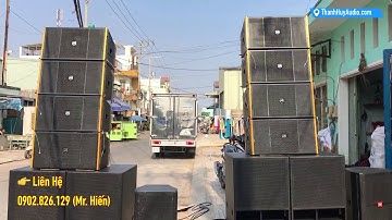 Dàn Âm Thanh Nhạc Sống Sự Kiện 120 Triệu Loa Array ATI 40 New 2018 Tiếng Cực Hay LH 0902826129