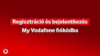 Regisztráció és bejelentkezés My Vodafone fiókodba screenshot 1