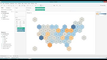 Create a Hex Map in Tableau the Easy Way