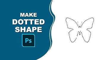 how to make dotted shape in photoshop