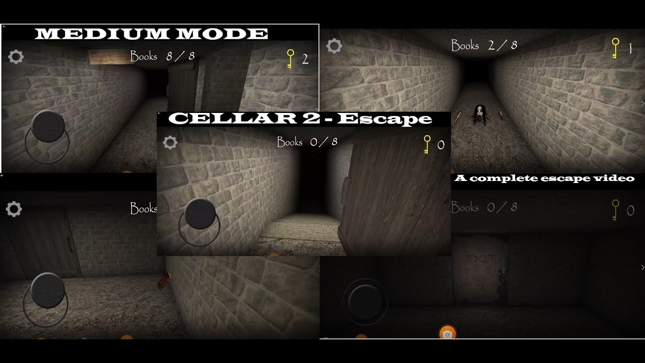 Slendrina Cellar 2 full video escape in medium mode (denidhina