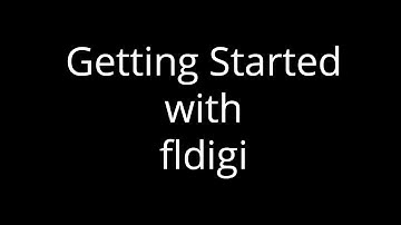 Getting Started with fldigi