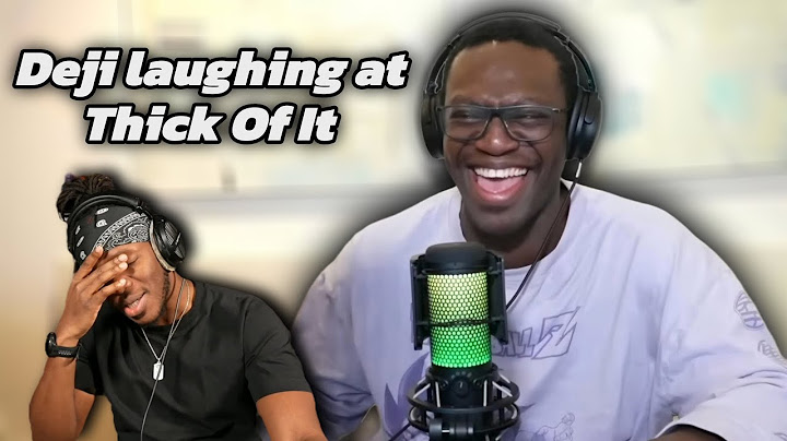 Deji laughing at Thick Of It for 3.5 minutes straight
