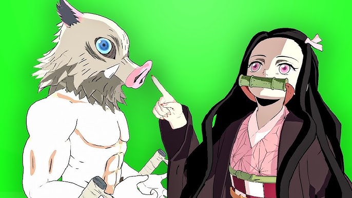 Tanjiro Oni e Nezuko Humana Respondem em Demon Slayer Vr 