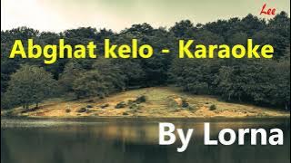 Konkani Karaoke🎤 Abghat Kelo (Remix)⚡ With English Subtitiles