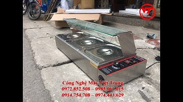 Hưỡng dẫn nắp tủ giữ nhiệt đồ ăn | Công Ty TNHH Việt Trung