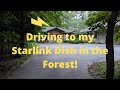 Studio roof starlink system made working in a forest possible