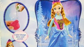 Royal Color Change Anna Doll Анна Изменение Цвета - Frozen Холодное Сердце - Mattel - Bdk32