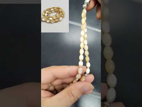 سبحة صدف بيج بحري طبيعي