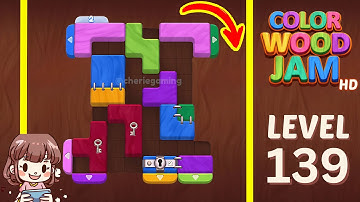 Color Wood Jam Level 139 Solution Walkthrough