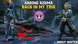 The Reason Why I Added Auma Back In My Trio 🗿 Azuma Supremacy 😮‍💨 Shadow Fight 4 Arena | SD07 Clan |