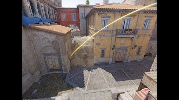 CT Boost Smoke from Half Wall on Inferno in CS2