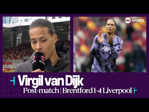 "I'M PROUD" - Virgil van Dijk hits 250th appearance mark for Liverpool ❤️ | Brentford 1-4 Liverpool