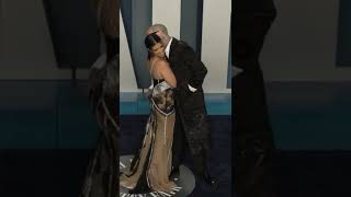 Kourtney Kardashian And Husband Travis Barker At The Vanity Fair Oscars After-Party 2022 Red Carpet