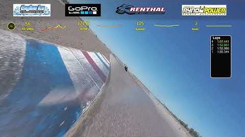 California Roadracing Association - Round 1 - 1000 Superbike - Full onboard race footage