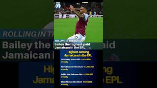 Celebrity Aston Villa winger Leon Bailey is the highest-earning Jamaican player in the English Premier League Profile