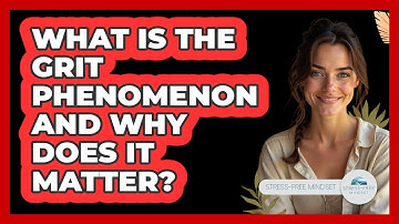 What Is The Grit Phenomenon And Why Does It Matter? - Stress Free Mindset
