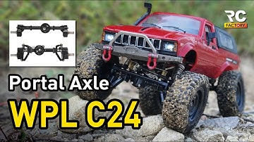 WPL C24 [2Speed Gear] Portal Axle Driving