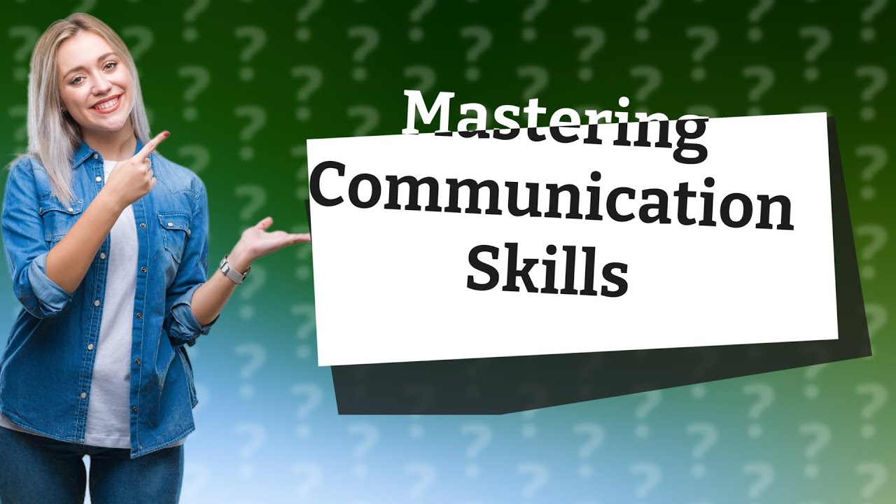 How Can I Improve My Social Skills for Better Communication? YouTube