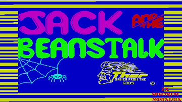 ZX SPECTRUM Jack & The Beanstalk 1984 Thor (Loading game)