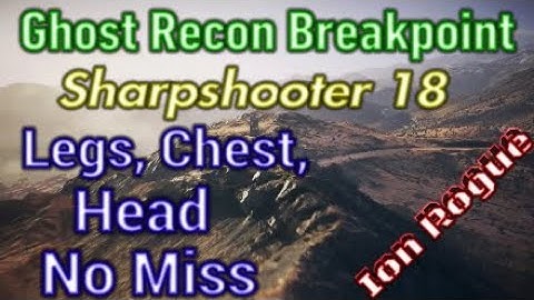 Ghost Recon Breakpoint, Sharpshooter Rank 18, Challenge 2.