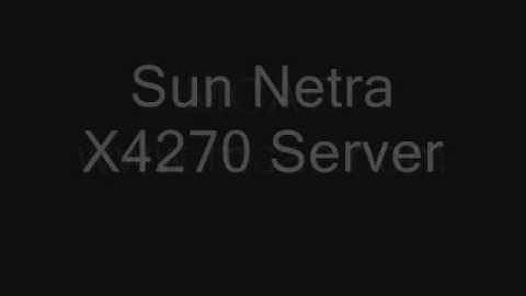 Sun Netra X4270 Server - www.mcac.com