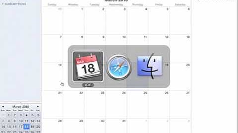 OS X Application Switcher