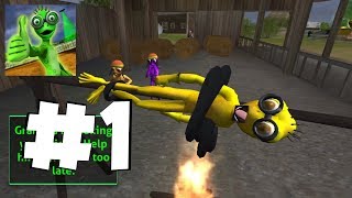 Scary Green Grandpa Alien - Gameplay Walkthrough Part 1 - iOS/Android screenshot 2