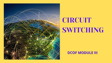 DATA COMMUNICATION AND OPTICAL FIBERS CIRCUIT SWITCHING BSc BCA #bsccs #datacommunication