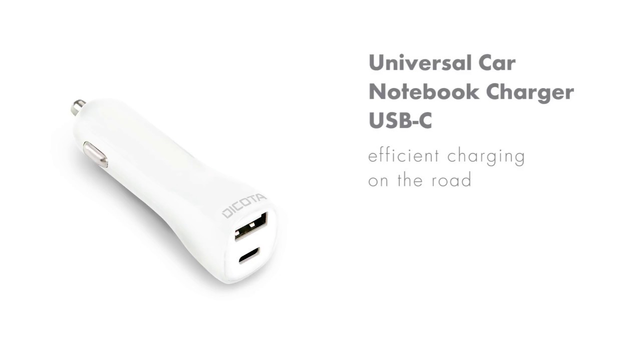 Universal Car Notebook Charger USB-C English 