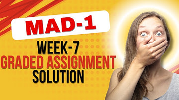 MAD1 week7 graded assignment and LAB ACTIVITY solutions.