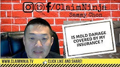 ClaimNinja.tv : Is Mold Damage covered by my insurance?
