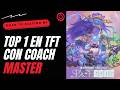 XAYAH CON HIDRA ES TOP 1 ASEGURADO | TFT CON COACH (MASTER) | ROAD TO PLATINO #1