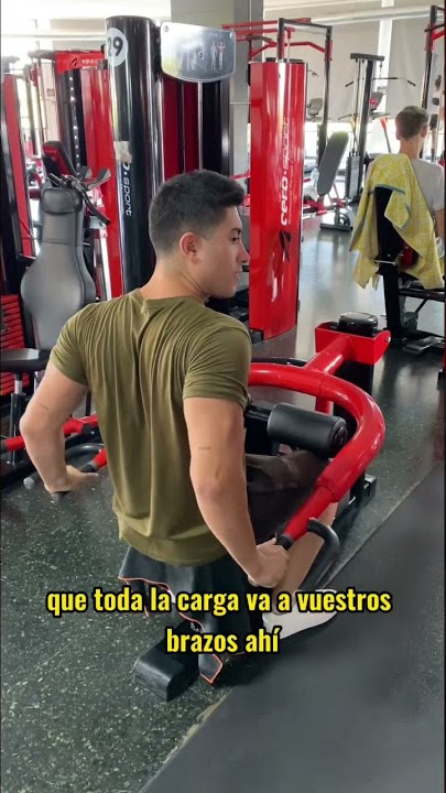 Maquina de fondo de tríceps y abdominales Fusión Pro - Viok Sport