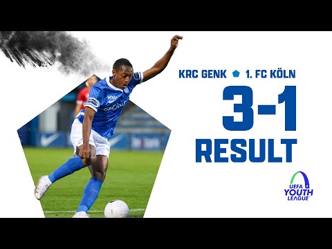 Samenvatting UEFA Youth League - U19 //  KRC Genk - FC Köln: 3-1
