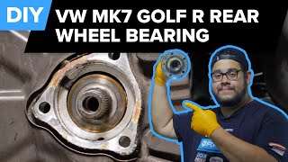 Volkswagen Mk7 Golf R Rear Wheel Bearing Replacement DIY (2015-2021 VW Golf R)