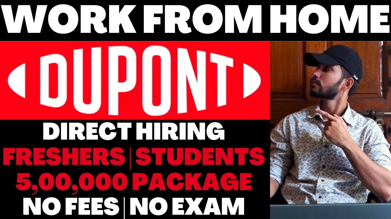 Dupont Work From Home Jobs Dupont Off Campus Placement 2021 Dupont
